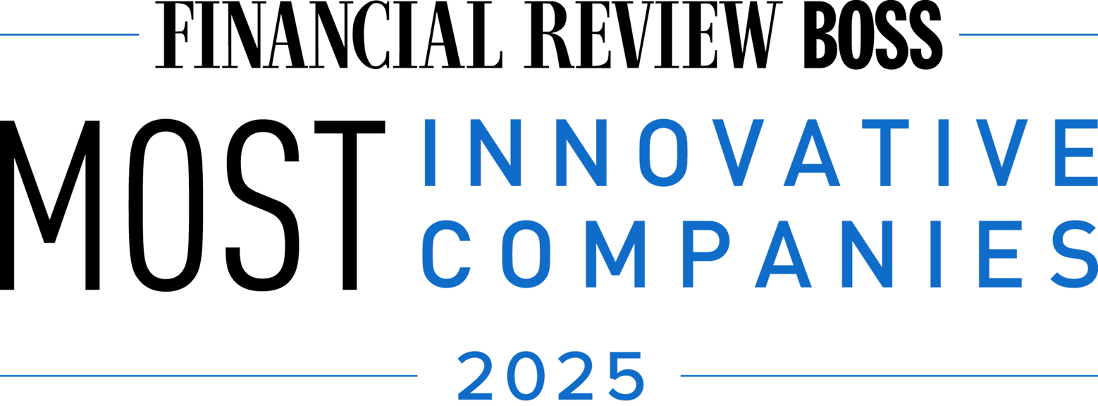 Award badge from Financial Review Australia